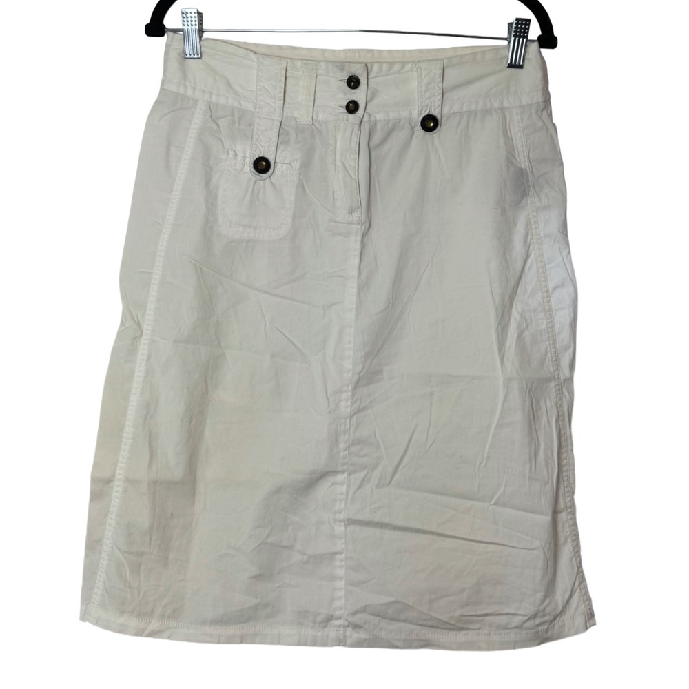 Lolé White Cargo Style Skirt – Size 6